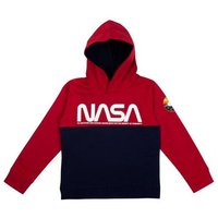 United Labels® Sweatshirt NASA Hoodie für Jungen Kapuzenpullover Pullover Kapuze Schwarz/Rosa von United Labels