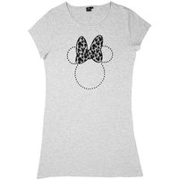 United Labels® T-Shirt Disney Minnie Mouse T-Shirt für Damen - Oversize Top Grau von United Labels