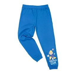 United Labels Feuerwehrmann Sam Jogginghose für Jungen Kinder Trainingshose Sweathose Hose Blau von United Labels