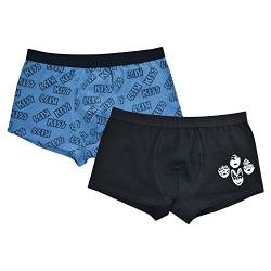 United Labels KISS Boxershorts 2er Pack, blau + schwarz (L) von United Labels