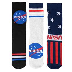 United Labels NASA Socken für Herren Mehrfarbig (3er Pack) (as3, numeric, numeric_43, numeric_46, regular, regular) von United Labels