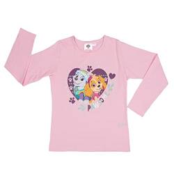 United Labels Paw Patrol Pullover für Mädchen - Pawsome Kinder Sweatshirt Oberteil Langarm Rosa (as3, Numeric, Numeric_98, Numeric_104, Regular, 98-104) von United Labels