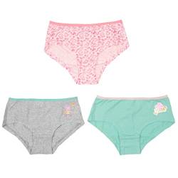 United Labels Peppa Wutz Panty für Mädchen Kinder Slip Unterhose Unterwäsche Mehrfarbig Bunt (3er Pack) (as3, Numeric, Numeric_98, Numeric_104, Regular, 98-104) von United Labels