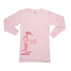 United Labels Pink Panther Nachthemd für Damen Schlafshirt Pyjama Shirt langärmlig Oberteil Rosa (M) von United Labels