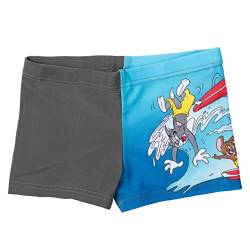 United Labels Tom & Jerry Badehose für Jungen Schwimmhose Badekleidung Hose Kinder Blau/Grau von United Labels