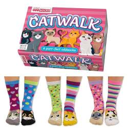 Catwalk – 6 Damen-Oddsocks von United Oddsocks von United Oddsocks