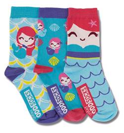 United Oddsocks - Shells - Mädchen Socken - Mermaid - Meerjungfrau - Gr.: 31-38 von United Oddsocks