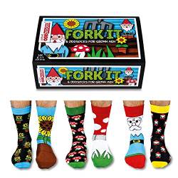 Verrückte Socken Oddsocks Fork It für Männer im 6er Set - UK 6-11/39-46 EU von United Oddsocks