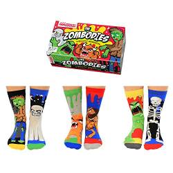 Zombodies Monster Oddsocks Socken in 30,5-38,5 im 6er Set - Strumpf von United Oddsocks