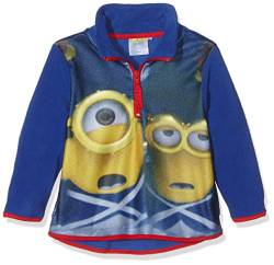 Minions Fleece Pullover Sweatshirt blau 116 von Universal Pictures