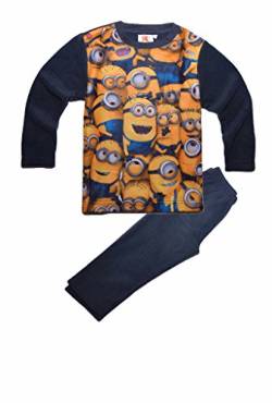 Offizieller Schlafanzug mit Minions-Motiv "Ich - Einfach Unverbesserlich" für Kinder, Jungen und Mädchen Gr. 116 cm, Design 42 von Universal Pictures