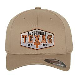 University of Texas Offizielles Lizenzprodukt Texas Longhorns 1883 Flexfit Baseball Cap (Khaki), Large/X-Large von University of Texas