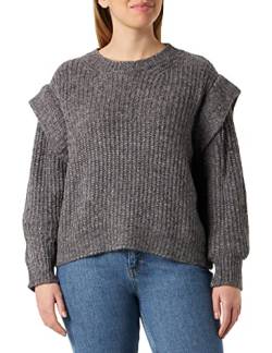 Unmade Copenhagen Women's Coco Pullover Sweater, Grey Melange, L von Unmade Copenhagen