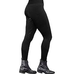 Damen-Reithose Vollbesatz - Reithose Damen Grip High Waist- Vollbesatzreithose Reithosen MäDchen Outdoor-Hose FüR Reitsport Leggings Sporthose- Reitleggings Riding-Sport Yoga-Hose Frauen, Jogginghose von UnoSheng