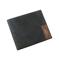 Hülle Mate 20 Pro Brieftasche Herren-Geldbörse für Junge Studenten aus weichem Brieftasche Damen (Black, One Size) von UnoSheng
