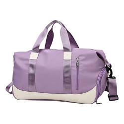 Taschen Organisator Für Handtaschen Schrank Taschen für Frauen Handgepäck Reisetasche Sporttasche Sporttasche Reisetasche für Frauen Geld Taschen Herren (Purple, One Size) von UnoSheng