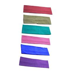 6 Stk Stirnband haarschmuck täglicher Gebrauch Schal Tuch Fräulein Stoff von Unomor