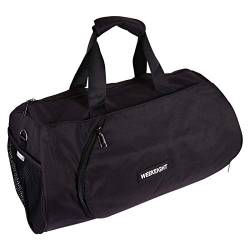 Sporttasche Reisetaschen Tragetasche für Damen Gepäcktaschen für Frauen Fitnessstudio Seesäcke für unterwegs Fitnesstasche Nass- und Trockenabscheidung Container Mann Oxford-Stoff von Unomor
