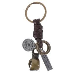 Unomor Muay Thai Schlüsselanhänger lustiger Schlüsselanhänger boxhandschuhe anhänger boxhandschuh anhänger Weben kleines Geschenk kleiner Schlüsselanhänger Schlüsselbund Vati von Unomor