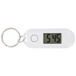 Unomor Schlüsselanhänger-Taschenuhr Mini-Digitaluhr Kleine Taschenuhr Digitale Taschenuhr Mit Schlüsselring von Unomor