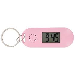 Unomor Schlüsselanhänger-Taschenuhr Mini-Digitaluhr Kleine Taschenuhr Digitale Taschenuhr Mit Schlüsselring von Unomor