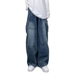 Unotobe Jeans für Frauen Männer Baggy Cargo Hose y3k Mehrere Taschen Hose von Unotobe