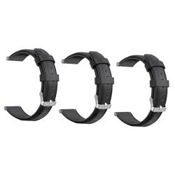 Uonlytech 3st Armband Uhrenarmbänder Aus Leder Smartwatch-bänder Lederriemen Unternehmen Leicht von Uonlytech