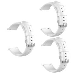 Uonlytech 3st Armband Weihnachtsgeschenke Armbänder Das Weihnachtsgeschenk Smartwatch-bänder Weiß Wachshaut Schmuck Leicht von Uonlytech