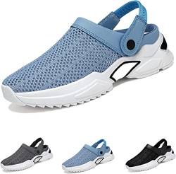 Men?s Orthopedic Hollow-Out Summer Sandals, Non-Slip Hollow-Out Summer Sandals, Breathable with Arch Support Knit Mesh Walking Shoes Beach Sandals (B,41) von Updays