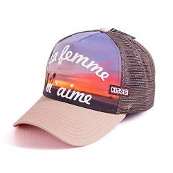 Uprock Coastal Cap - Djinns Cap Baseballcap - Sommercap - Mütze für Sie und Ihn - Trucker Cap - viele Verschiedene Coole Limitierte Designs (TA Femme) von Uprock