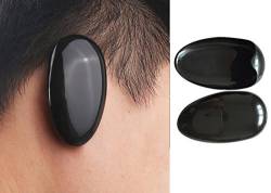 10 Paar schwarze Kunststoff-Ohrenschutz-für Friseure, Färben B, Bade-Duschkappen, wasserdicht, Ohrenschützer für Friseursalon, Frauen, Spa von Upstore