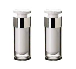 2 STÜCKE Acryl Airless Vakuumpumpe Creme Lotion Fläschchen Flasche Gläser Bajonett Augencreme Toner Kosmetik Körperpflege Make-Up Foundation Dispenser (30ml/1oz) von Upstore