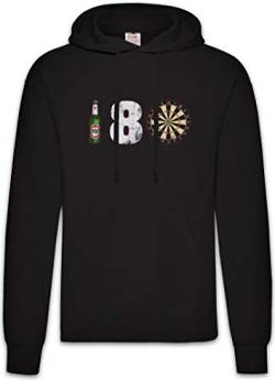 Urban Backwoods 180 Darts Hoodie Kapuzenpullover Sweatshirt Schwarz Größe 2XL von Urban Backwoods