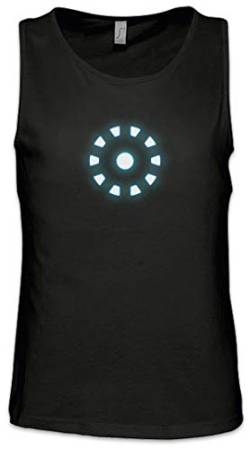 Urban Backwoods Arc Reactor I Herren Männer Tank Top Training Shirt Schwarz Größe M von Urban Backwoods