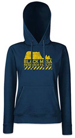 Urban Backwoods Black Mesa Damen Kapuzenpullover Hoodie Blau Größe XL von Urban Backwoods