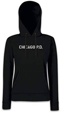 Urban Backwoods Chicago P.D. Damen Kapuzenpullover Hoodie Schwarz Größe M von Urban Backwoods