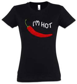 Urban Backwoods Chili I'm Hot Damen T-Shirt Schwarz Größe M von Urban Backwoods