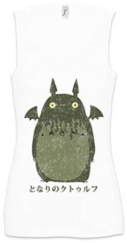 Urban Backwoods Cthulhu XV Damen Frauen Tank Top Shirt Weiß Größe M von Urban Backwoods