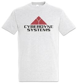 Urban Backwoods Cyberdyne Systems Logo II Herren T-Shirt Grau Größe L von Urban Backwoods