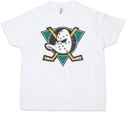 Urban Backwoods Ducks Hockey Jungen Kinder Kids T-Shirt Weiß Größe 12 Jahre von Urban Backwoods