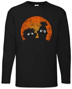 Urban Backwoods E & B Puppets Herren Langarm T-Shirt Schwarz Größe 2XL von Urban Backwoods