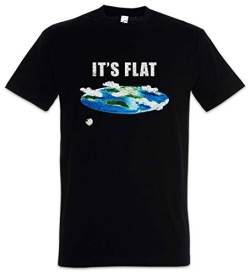 Urban Backwoods Flat Earth IV Herren T-Shirt Schwarz Größe 5XL von Urban Backwoods