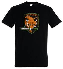 Urban Backwoods Foxhound Logo Herren T-Shirt Schwarz Größe M von Urban Backwoods