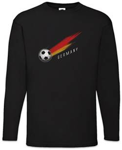 Urban Backwoods Germany Football Comet I Herren Langarm T-Shirt Schwarz Größe XL von Urban Backwoods
