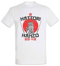 Urban Backwoods Hattori Hanzo Herren T-Shirt Weiß Größe M von Urban Backwoods