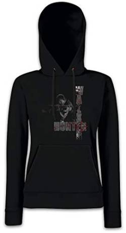 Urban Backwoods Hunter Daryl Dixon Damen Kapuzenpullover Hoodie Schwarz Größe S von Urban Backwoods