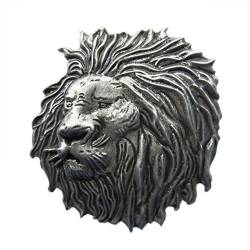 Urban Backwoods Lion III Gürtelschnalle für Wechselgürtel Buckle von Urban Backwoods