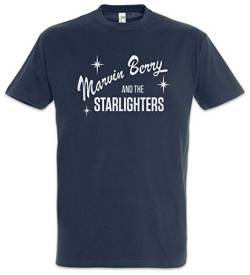 Urban Backwoods Marvin Berry and The Starlighters Herren T-Shirt Blau Größe L von Urban Backwoods