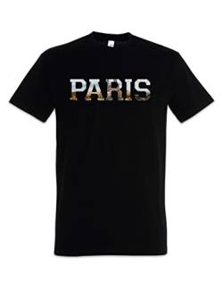 Urban Backwoods Paris Herren T-Shirt Schwarz Größe L von Urban Backwoods