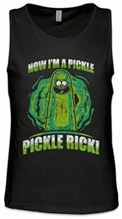 Urban Backwoods Pickle Rick Herren Männer Tank Top Training Shirt Schwarz Größe S von Urban Backwoods